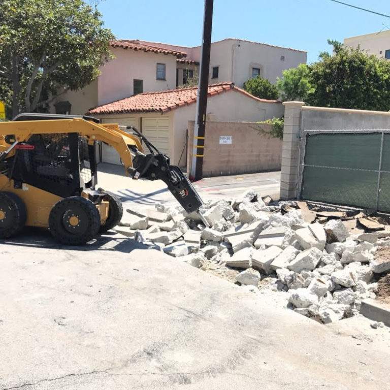 Bobcat Rentals Los Angeles Concrete Breaking Bobcat Rentals Los Angeles