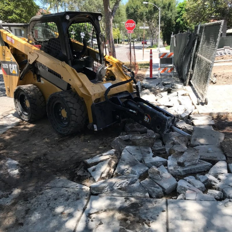 Bobcat Rentals Los Angeles Concrete Breaking Bobcat Rentals Los Angeles